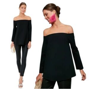 Tuckernuck Black Miranda Off the Shoulder Blouse
Pomander Place Size XS